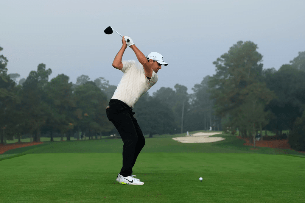 scottie scheffler backswing long and straight