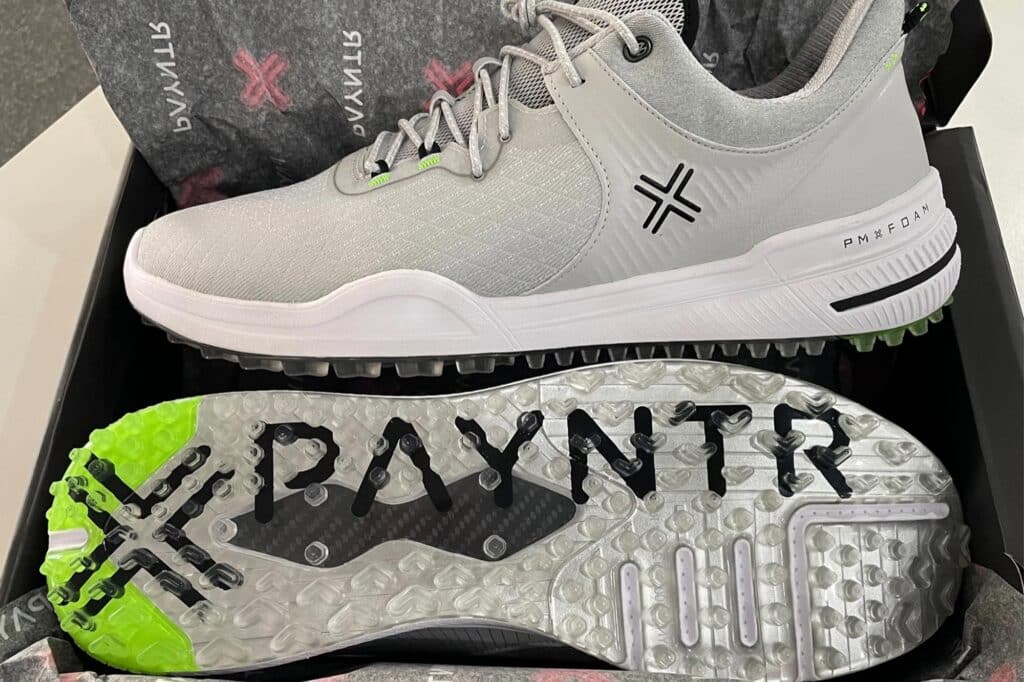 Payntr X 001 Mesh Spikeless Golf Shoe