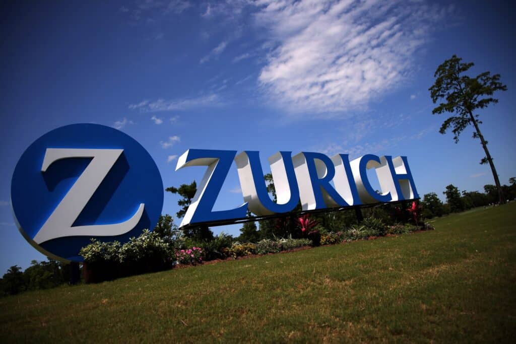 Zurich Classic of New Orleans signage