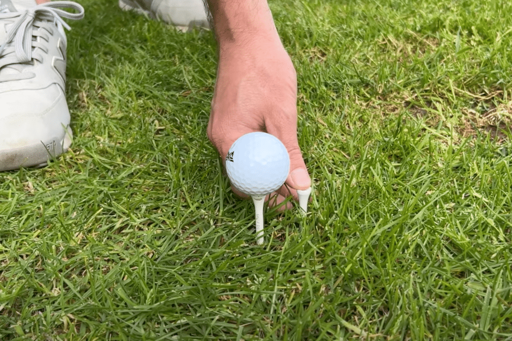 driver swing tee drill