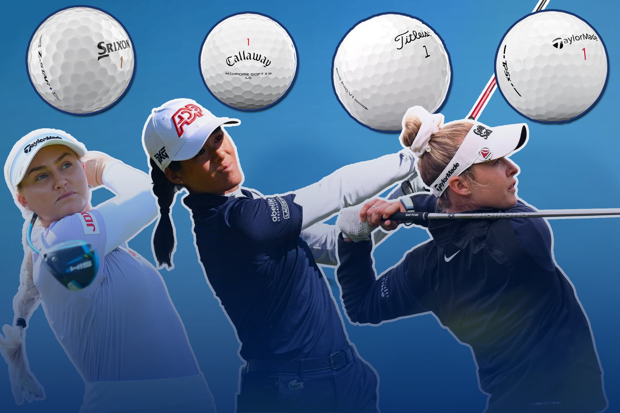 What golf balls do LPGA players use?