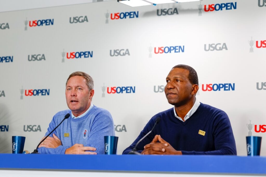 golf ball roll back
Mike Whan