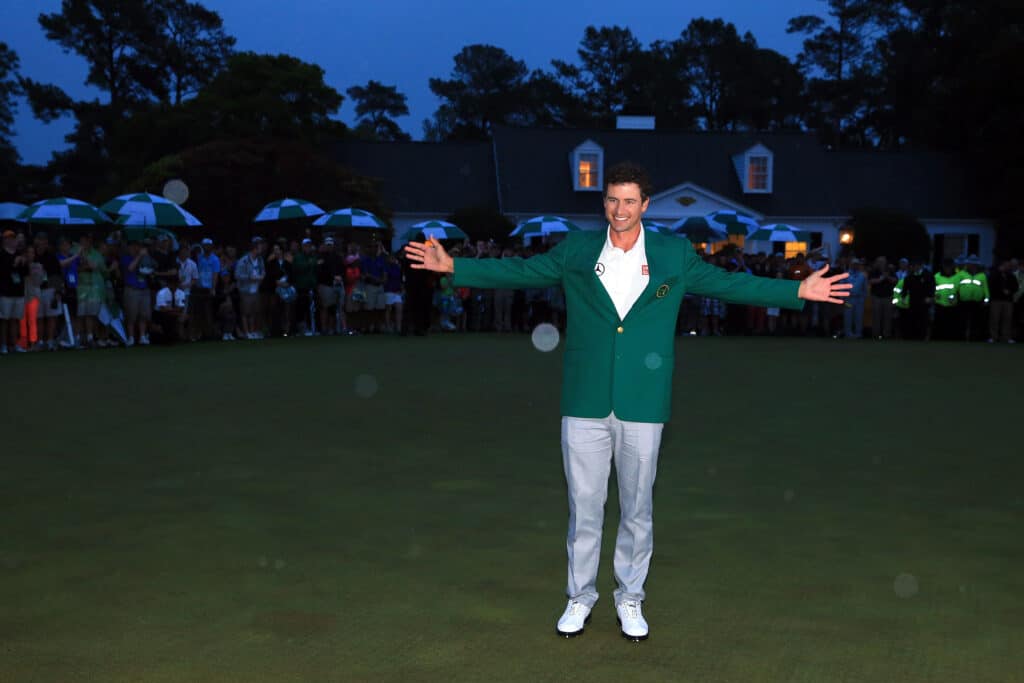 Adam Scott Masters 2013