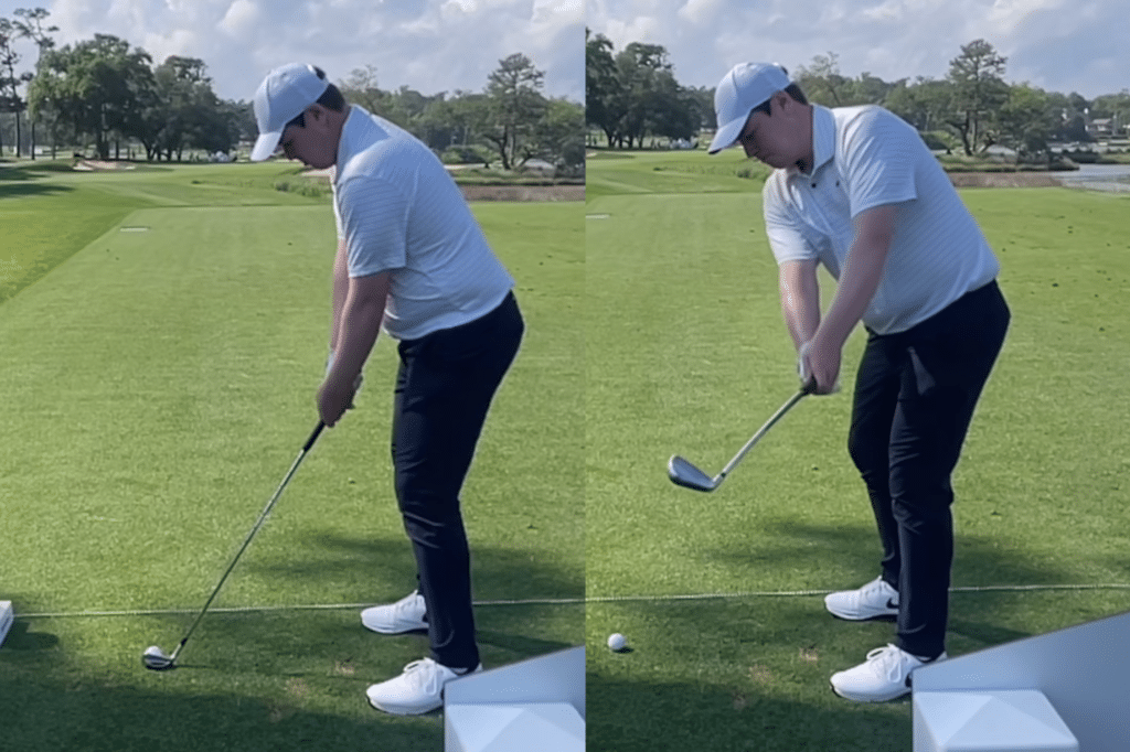 robert macintyre's backswing