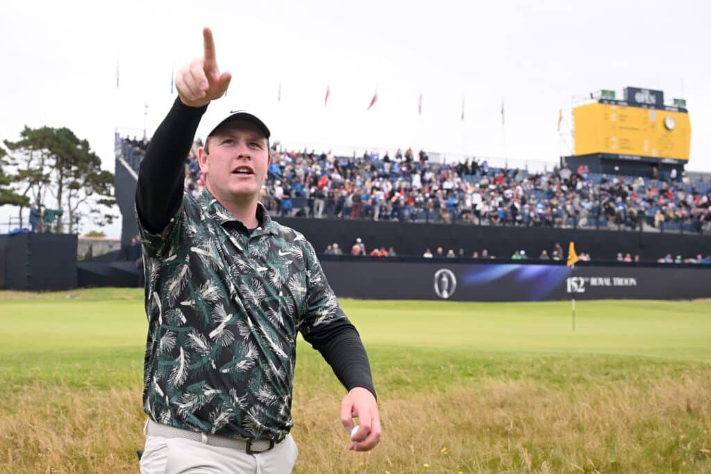 Bob MacIntyre Open Championship fans