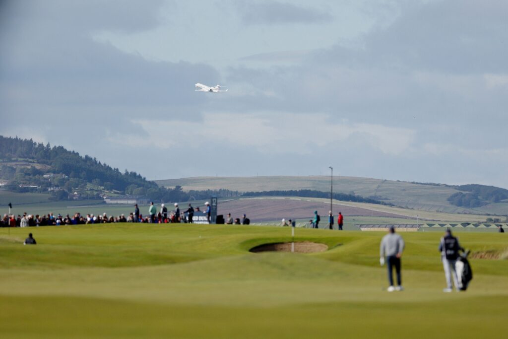 golfers private jets