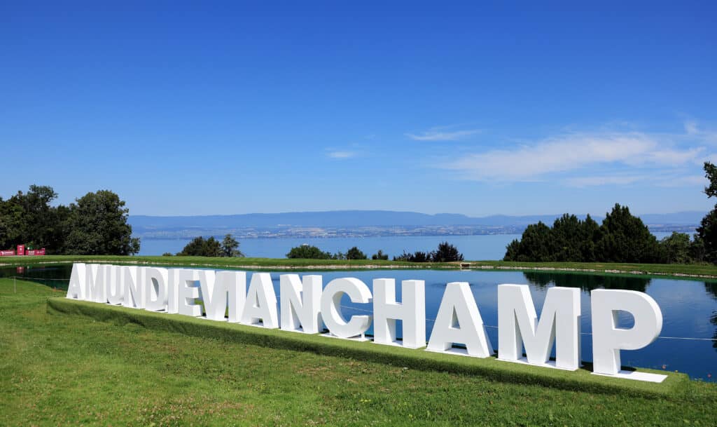 Evian Championship friday tee times