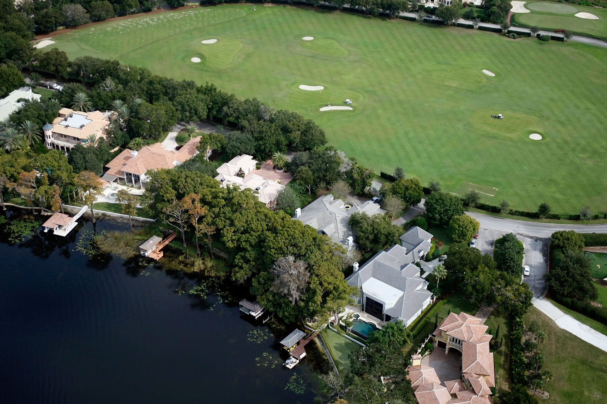 pro golfers homes