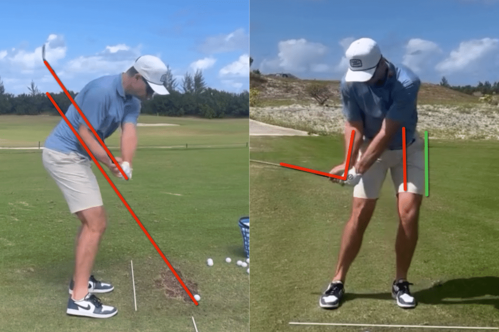 justin rose golf swing