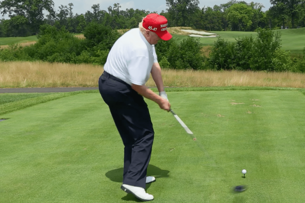 donald trump downswing