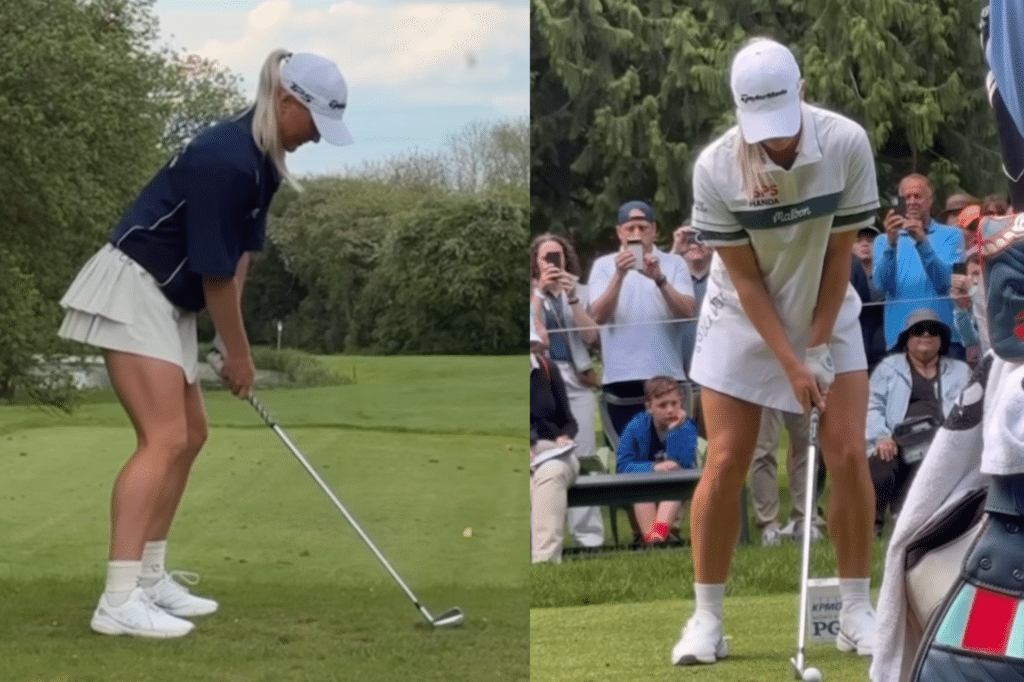 Charley Hull Golf Swing Analysis National Club Golfer National Club 