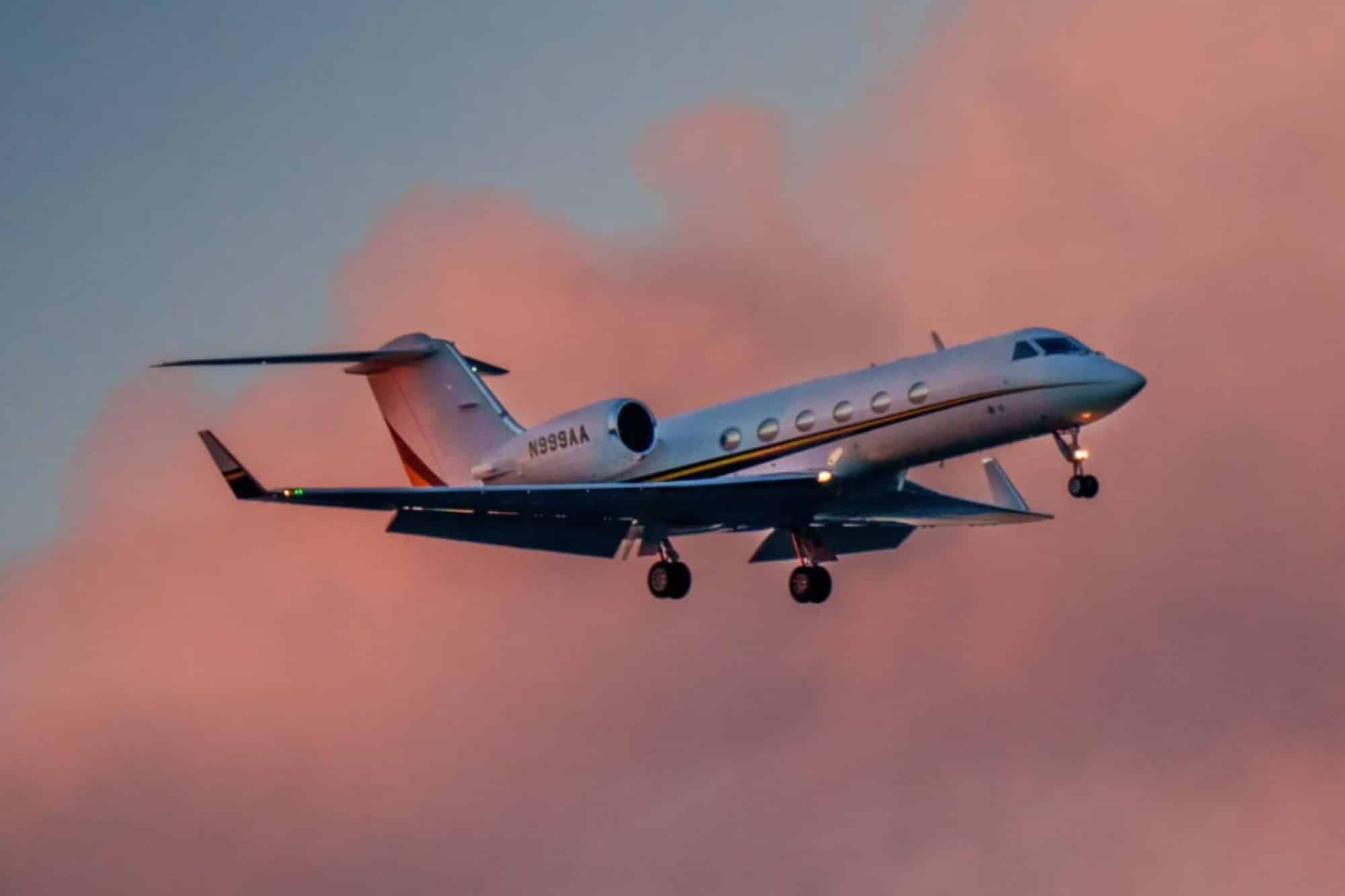 golfers private jets