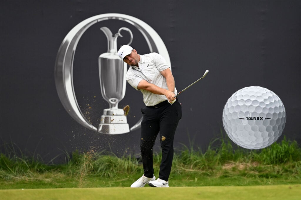 golf balls used at The Open