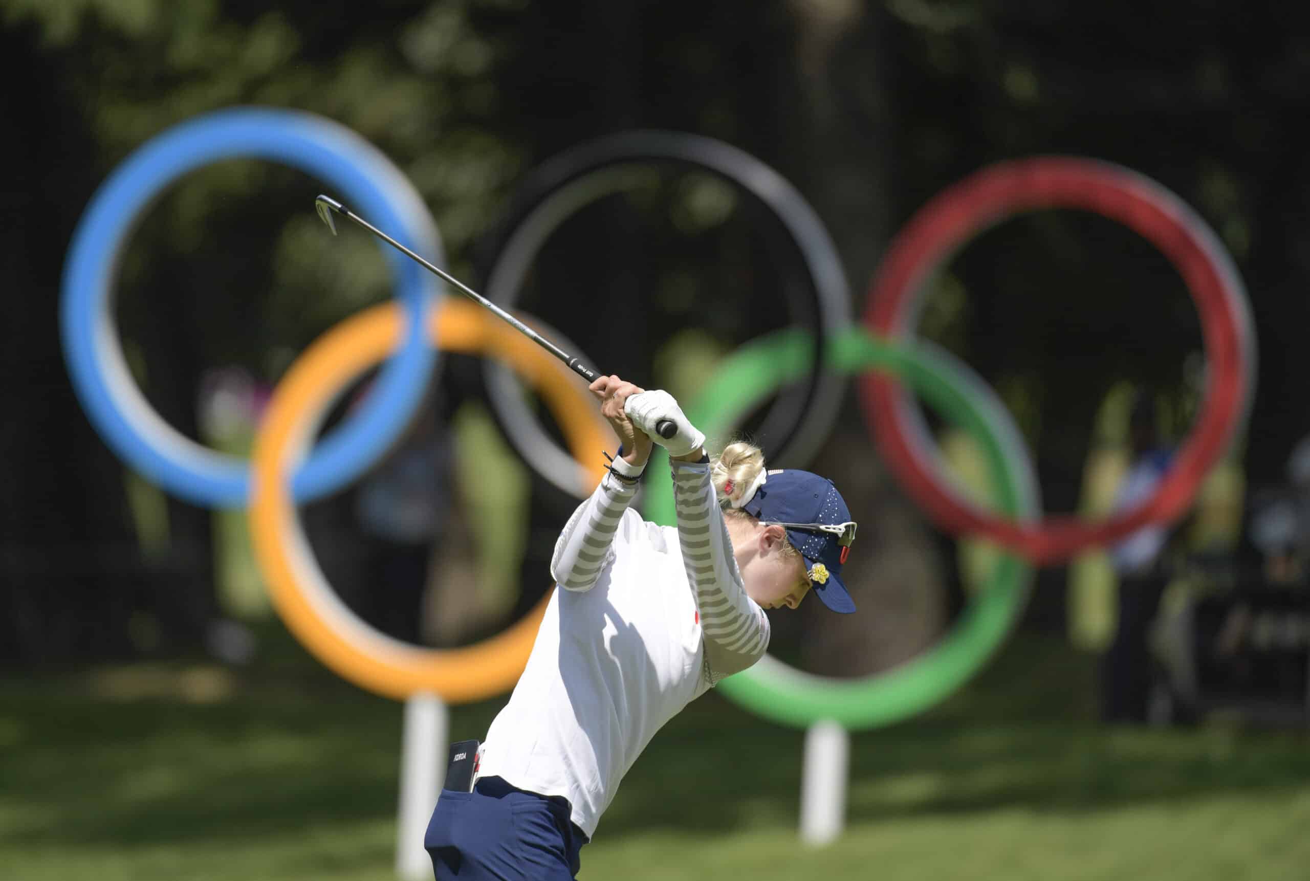 Olympic golf tee times round two