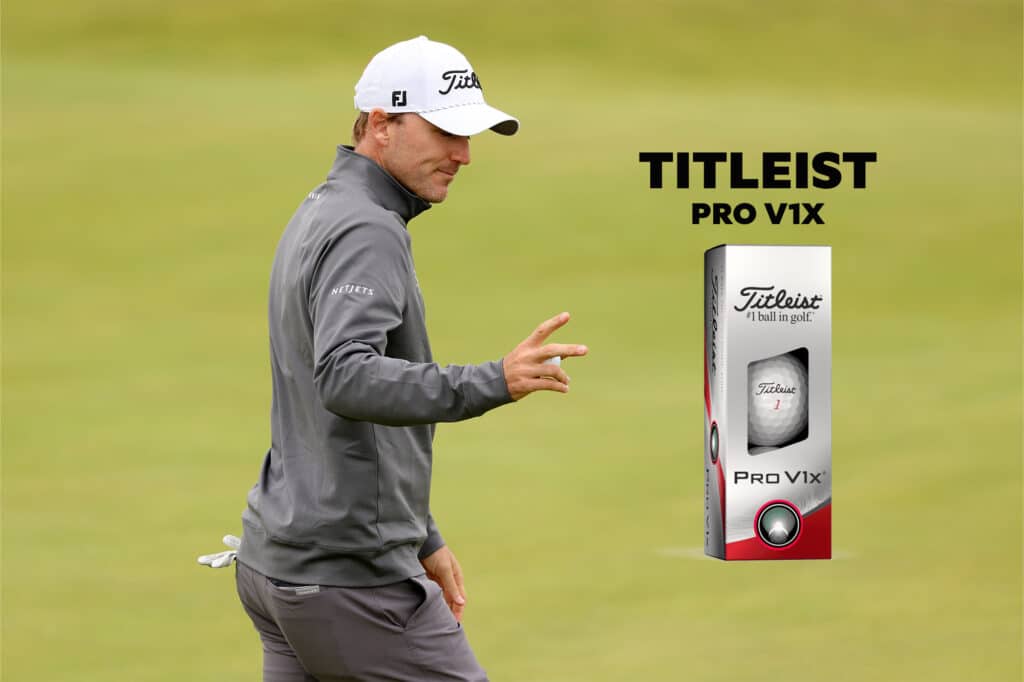 golf balls played on tour