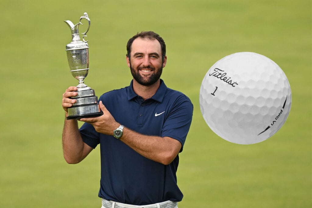 golf balls used at The Open