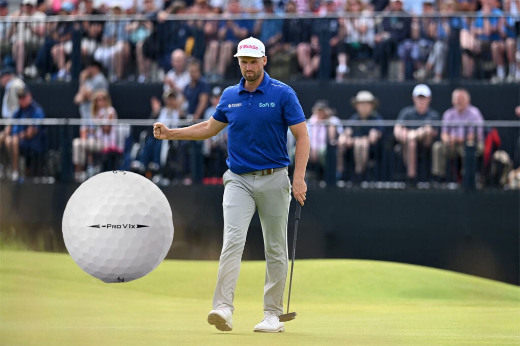 golf balls used at The Open