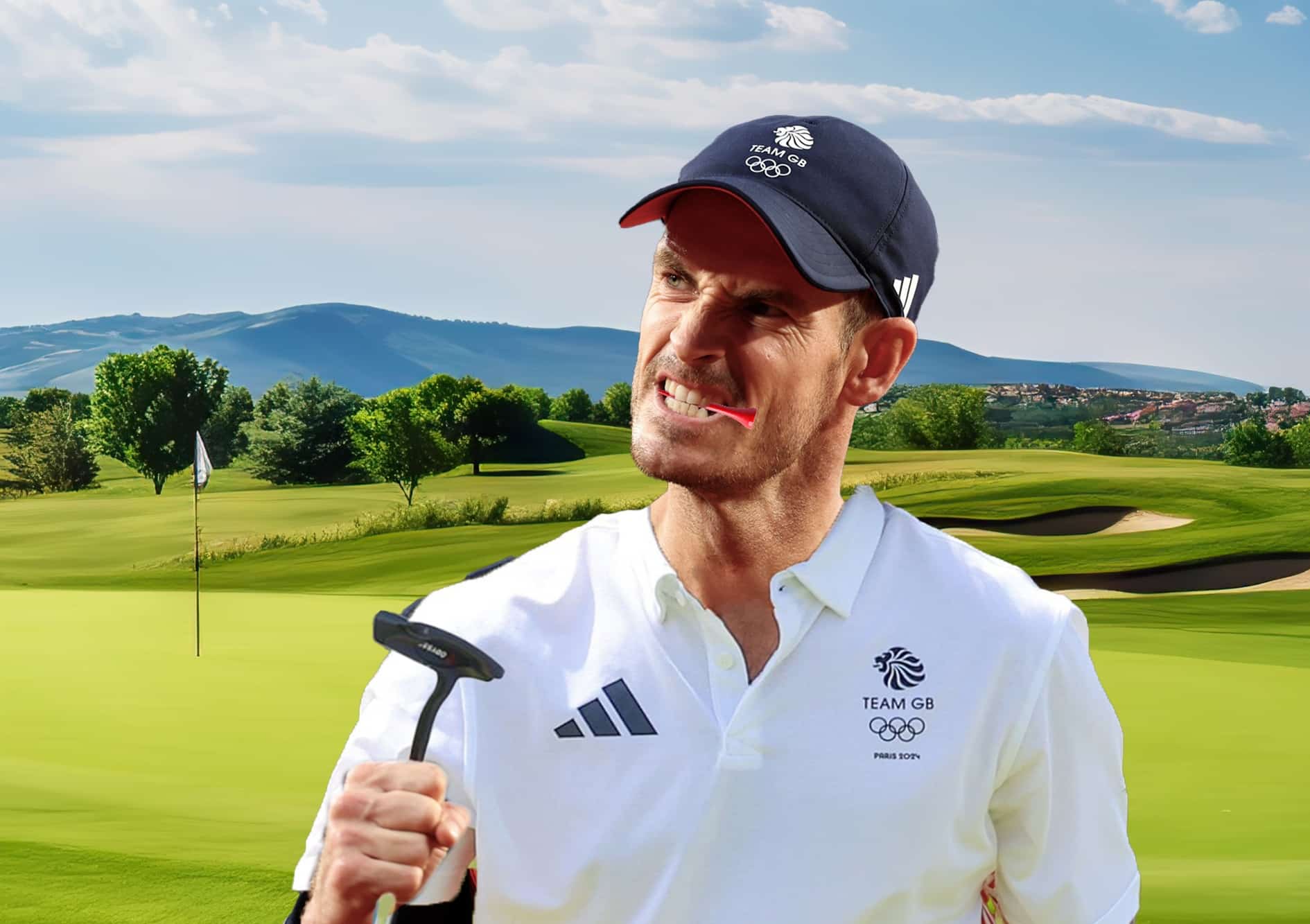 andy murray golf