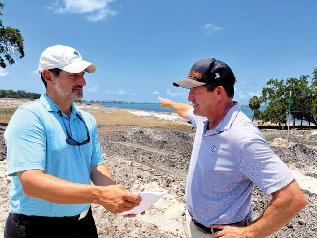 Fry and Straka in action at Belleair