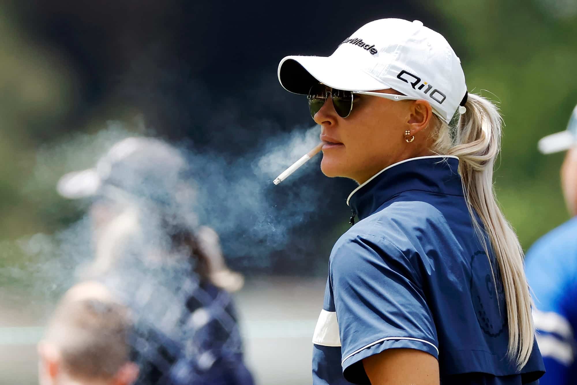 charley hull smoking