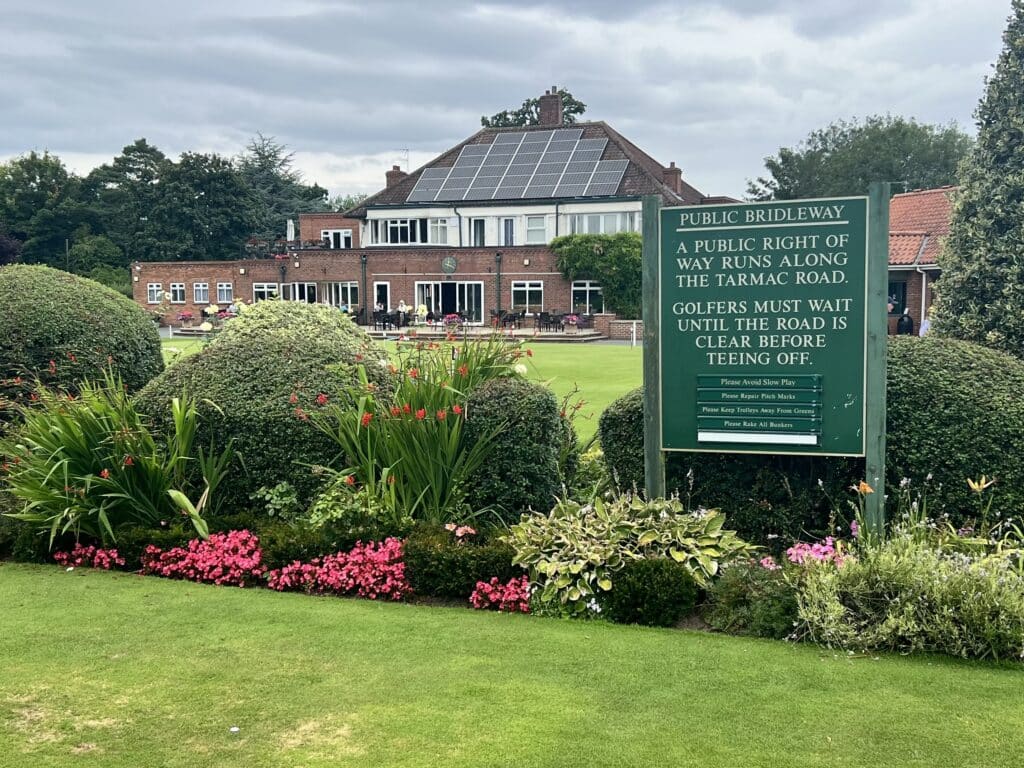 Fulford Golf Club clubhouse