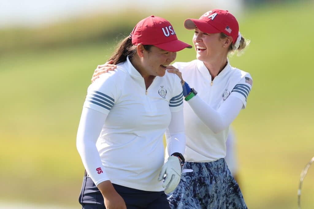 Allisen Corpuz Nelly Korda Solheim Cup