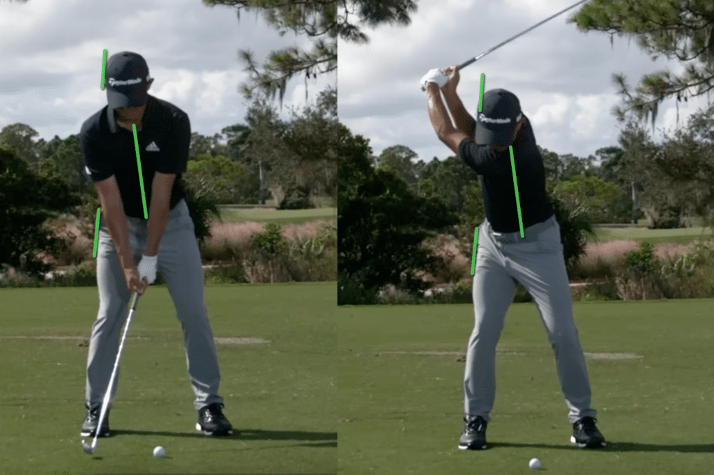 Collin Morikawa backswing