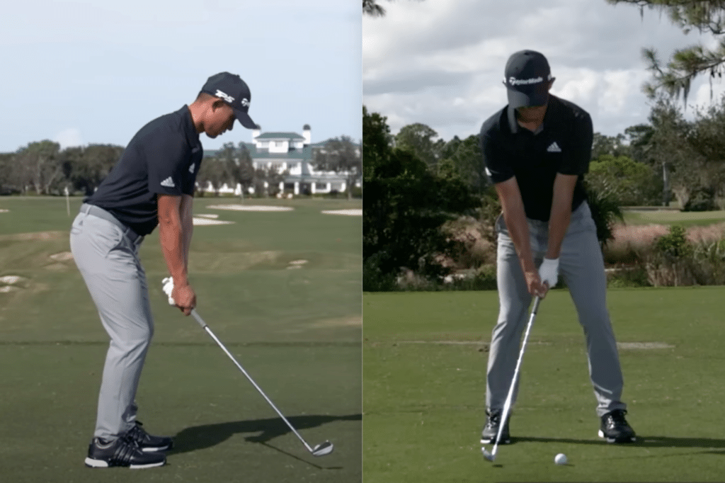 Collin Morikawa set up