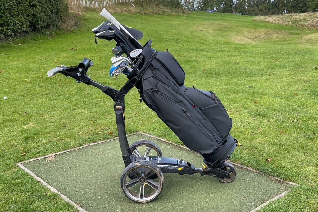 The Big Max Dry Lite Prime cart bag is as sleek looking as a cart bag can get. Feature packed, does it perform as well as it looks. We take it for a test to find out.