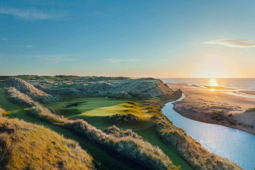 Trump International 3rd hole