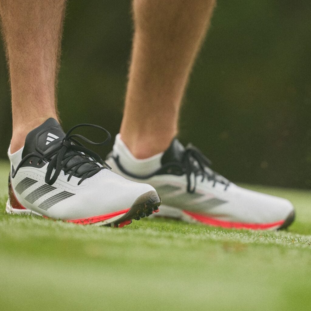 Adidas release allnew Adizero ZG golf shoes Reduce foot fatigue