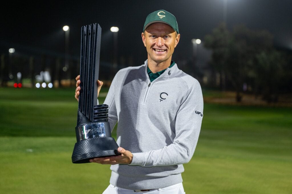 Adrian Meronk of the Cleeks at LIV Golf | Source: LIV Golf
