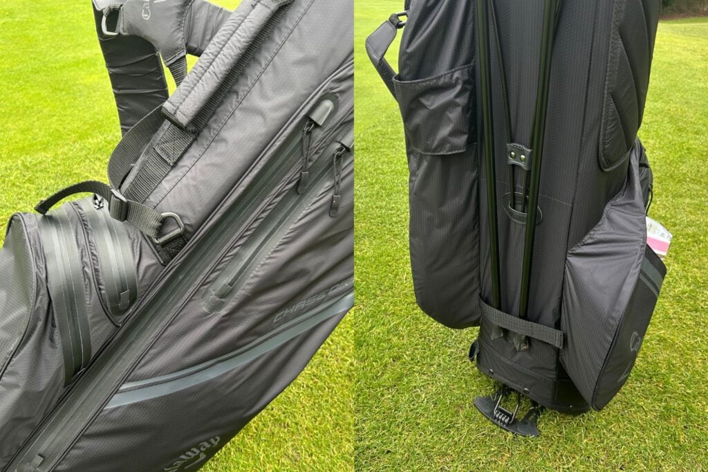 Callaway chase dry stand bag different angles