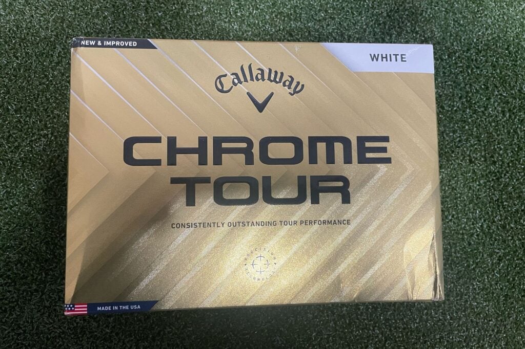 callaway chrome tour ball review