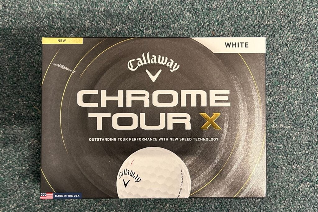 Callaway 2026 Chrome Tour X Golf Ball Review
