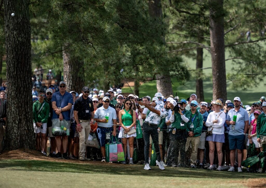 Akshay Bhatia at the Masters | Credit: Getty Images