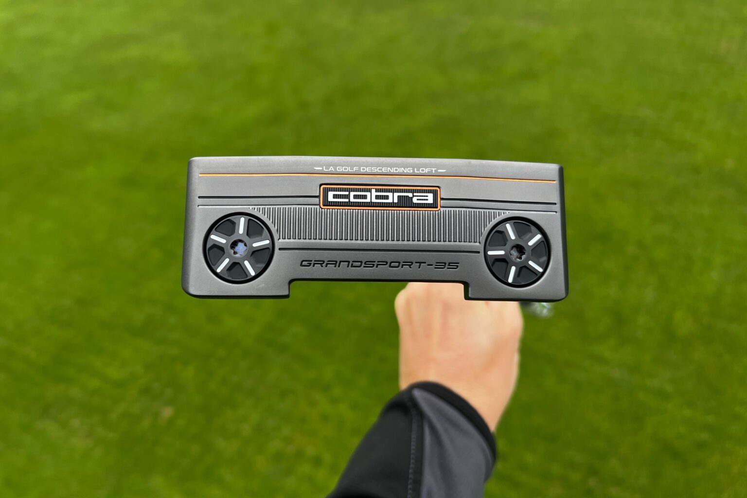 Cobra Vintage Sport-40 2024 Putter 35 with a Super Stroke Pistol Grip (13995) | UK
