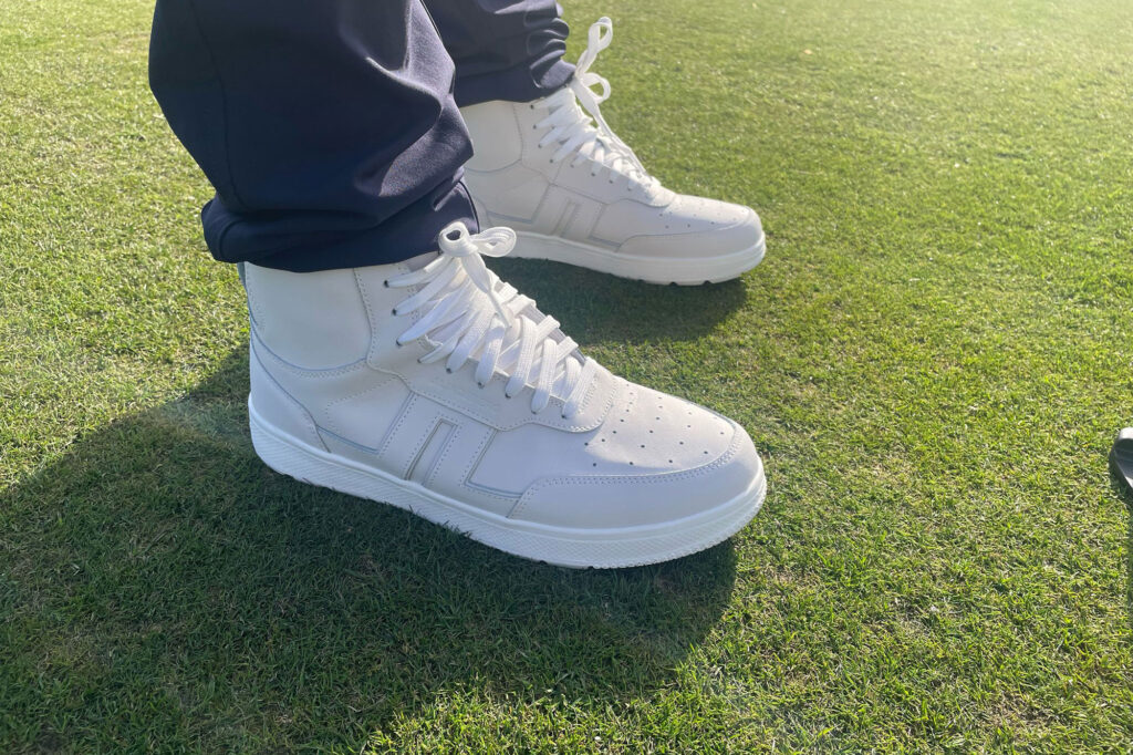 J.Lindeberg Ace High Top golf sneaker review