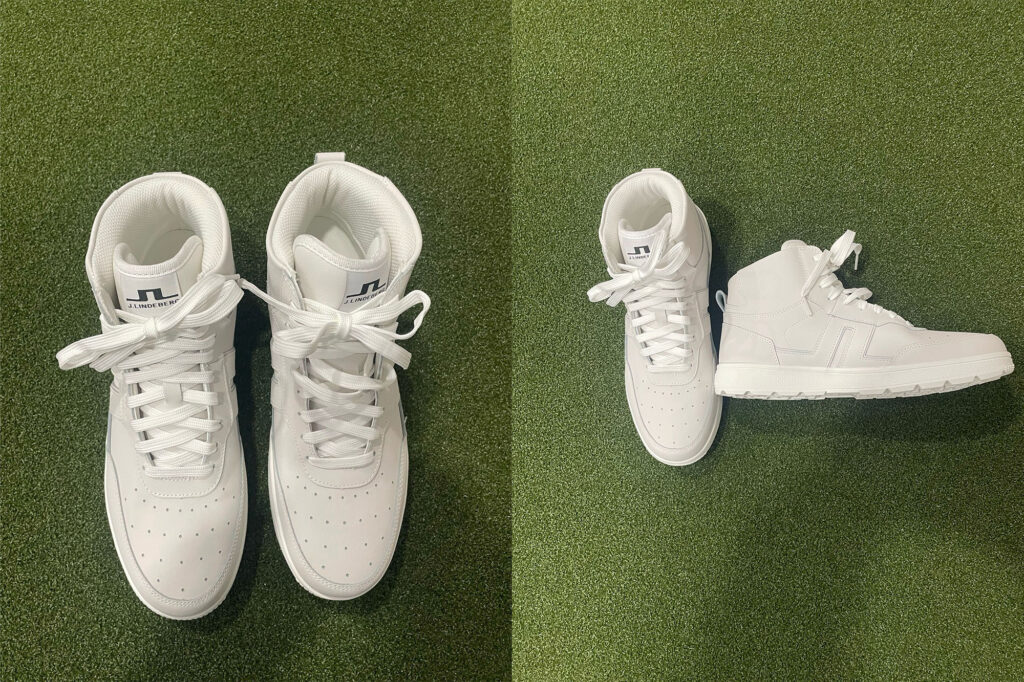 J.Lindeberg Ace High Top golf sneaker review
