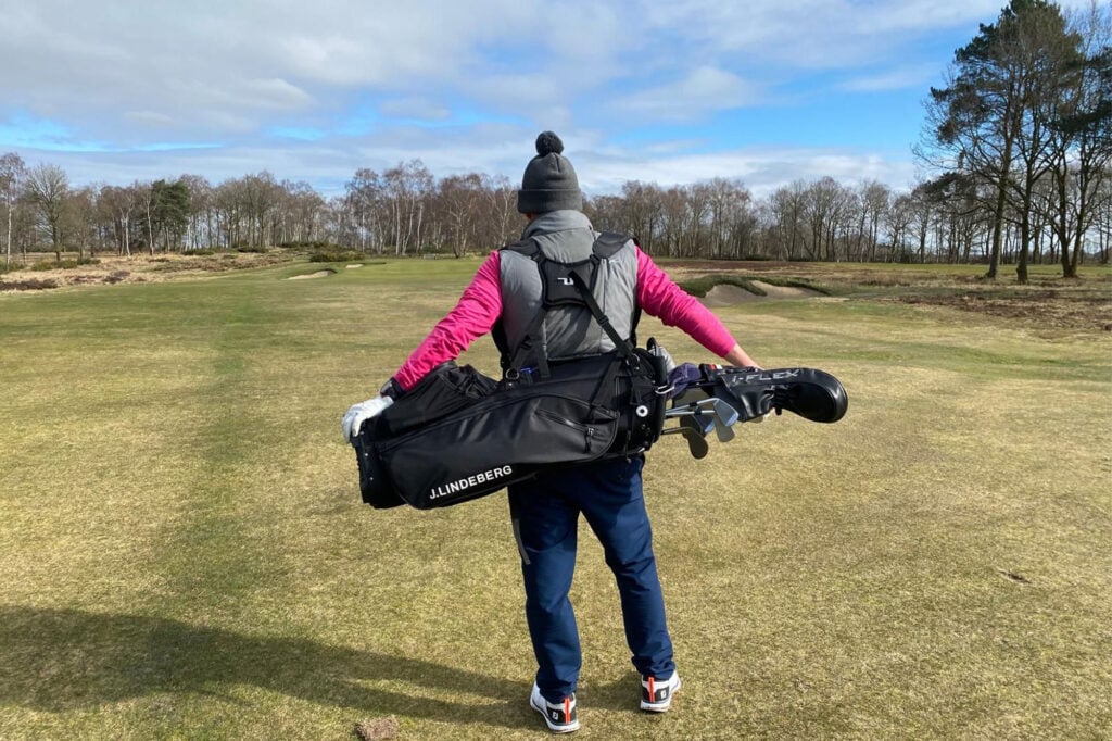 J.Lindeberg Flare stand bag review