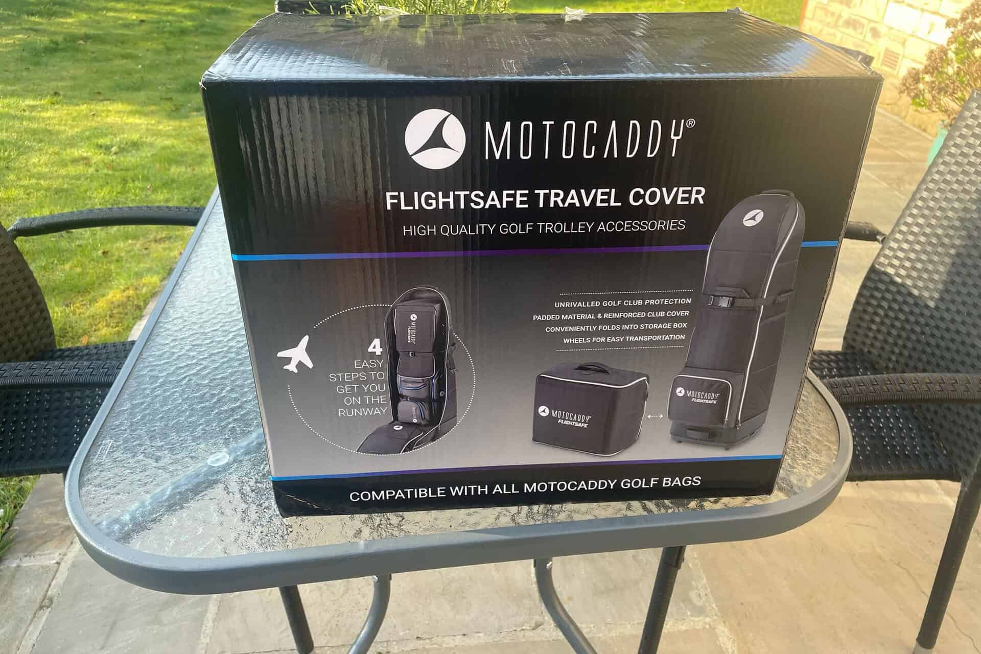 motocaddy flightsafe travel cover