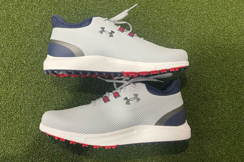 under armour drive medal waterproof spikeless golf shoe review