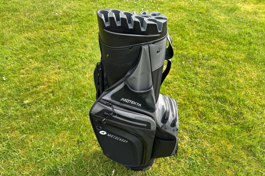 motocaddy protekta golf cart bag review