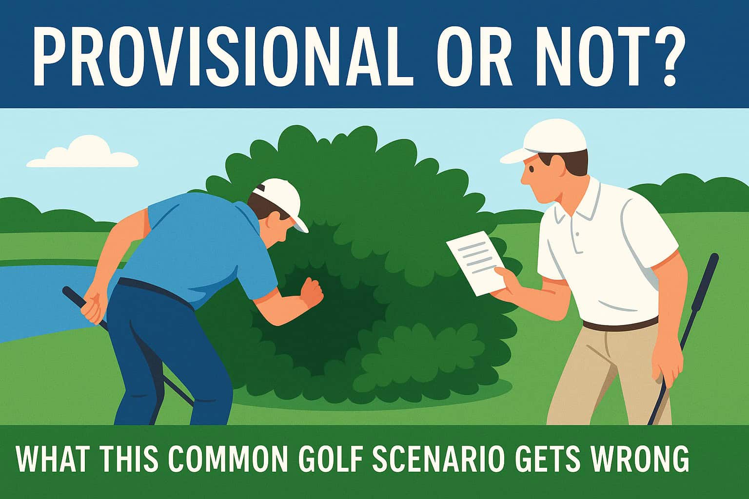 provisional ball rule