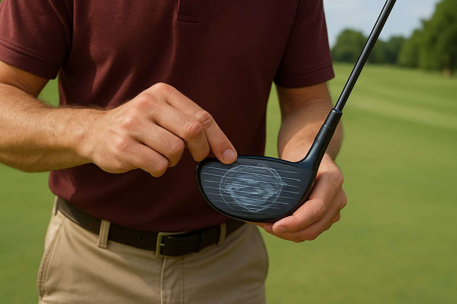 vaseline on golf driver