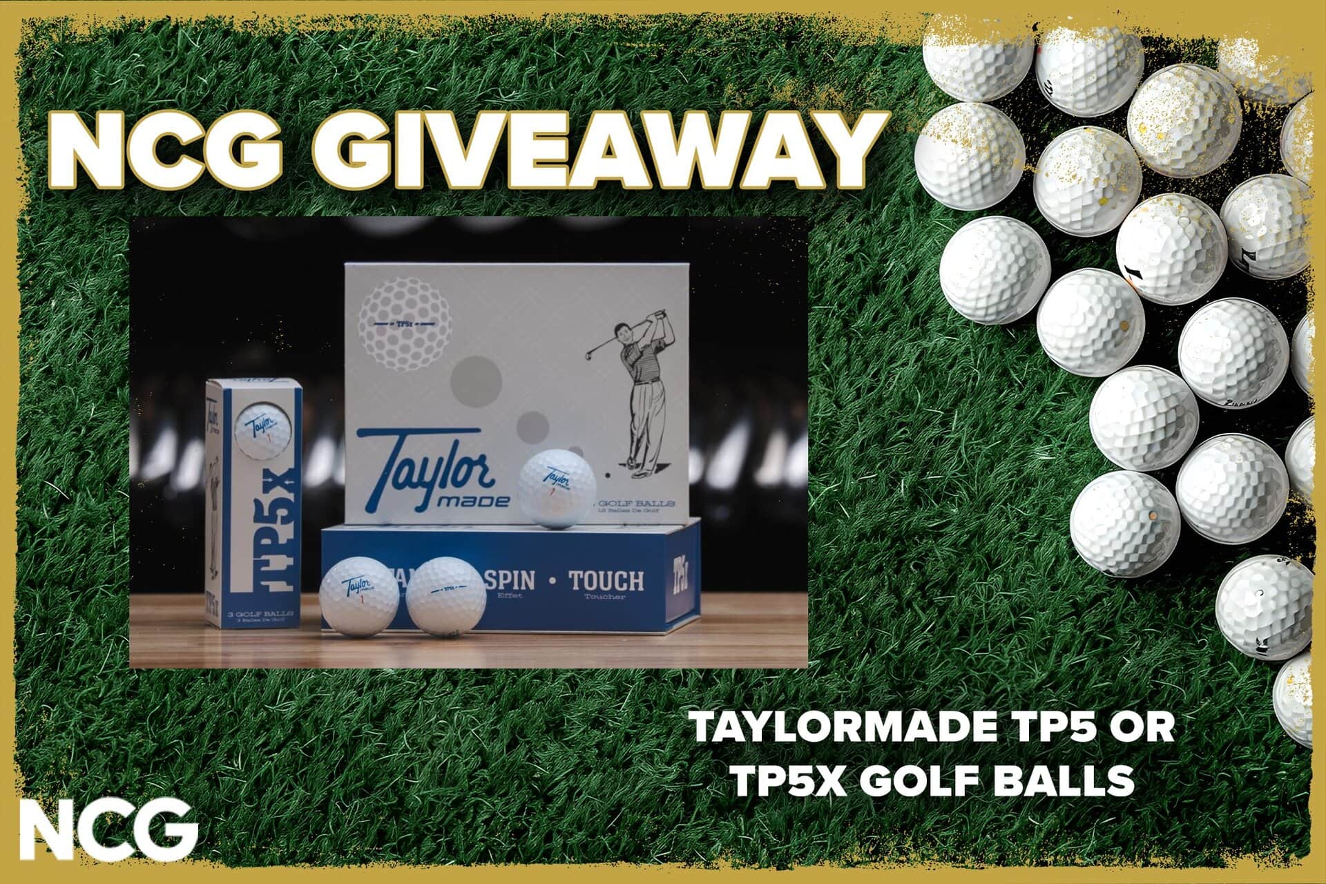 Golf Giveaways! Win 2 Dozen TaylorMade US Open TP5 or TP5x Golf Balls