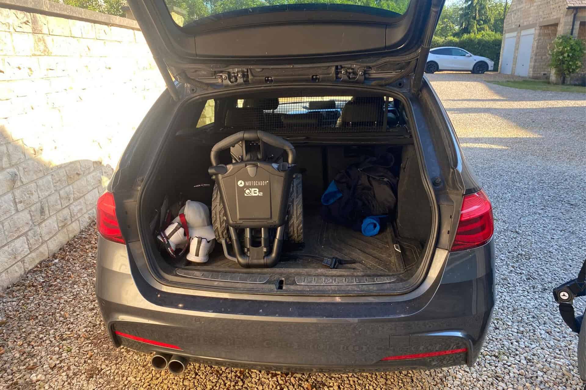 motocaddy QB2 push trolley review