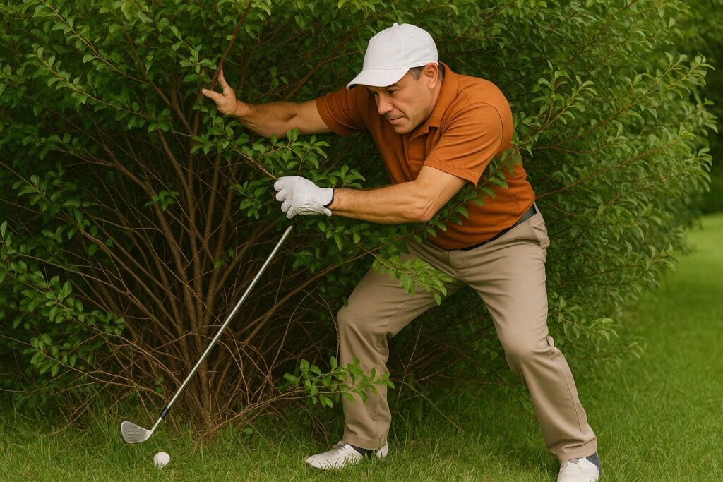 Can you move branches in golf