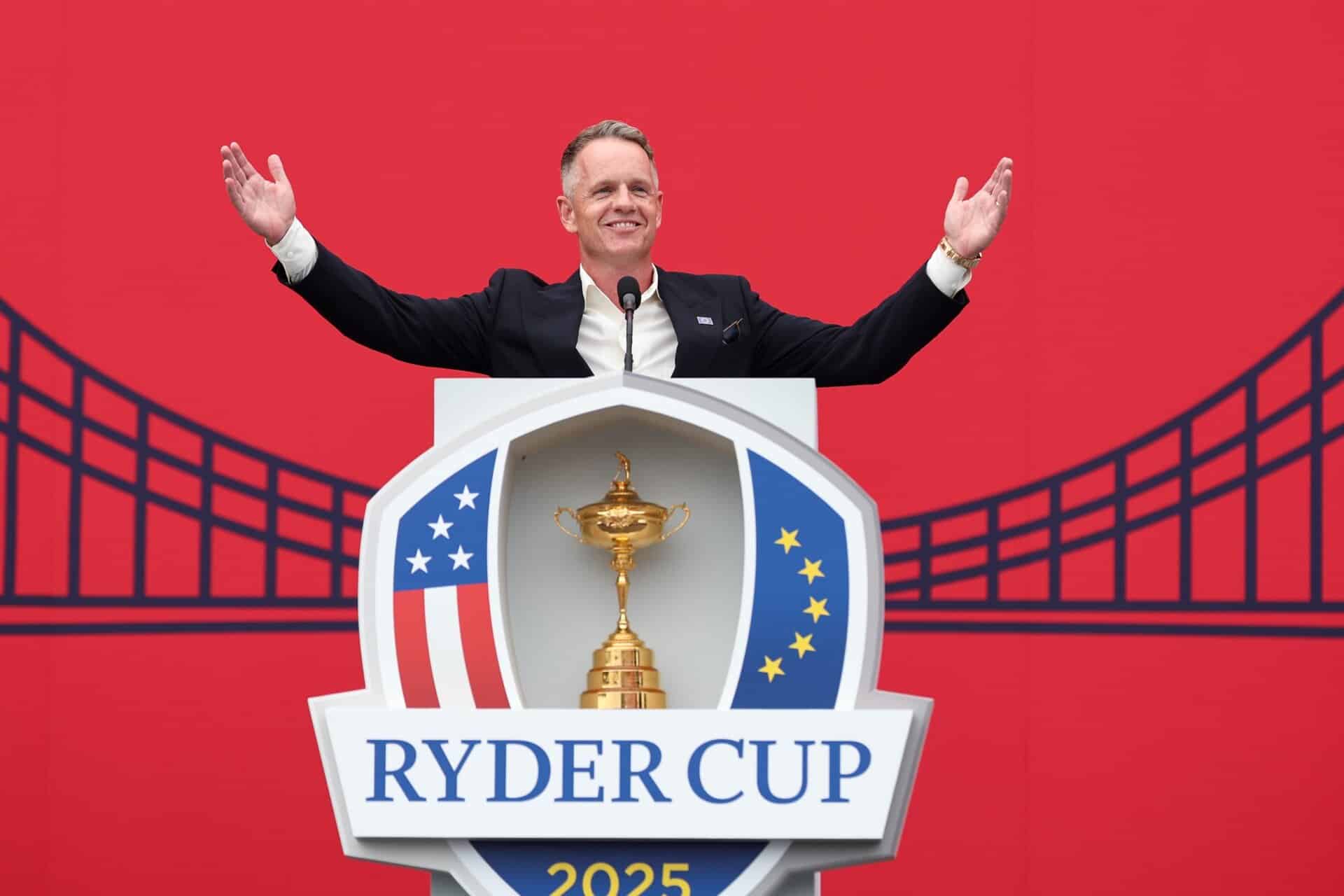 luke donald ryder cup ceremony