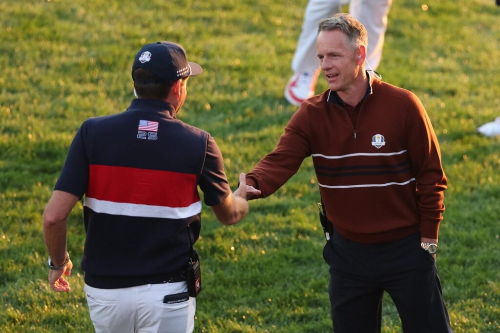 luke donald ryder cup captain